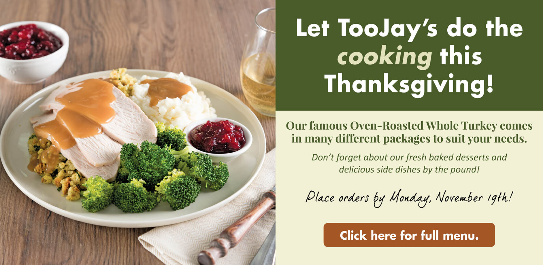 Home TooJay’s Deli • Bakery • Restaurant