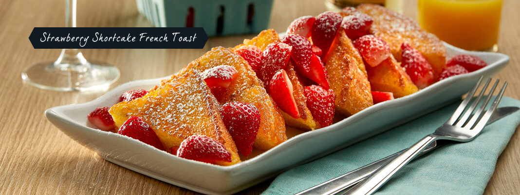 Strawberry Shortcake French Toast