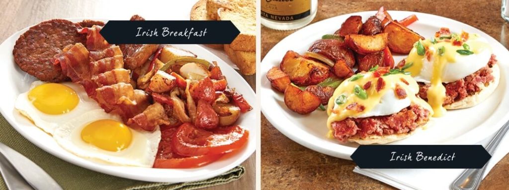 Irish Breakfast items