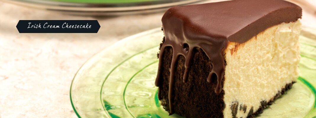 Irish cheesecake