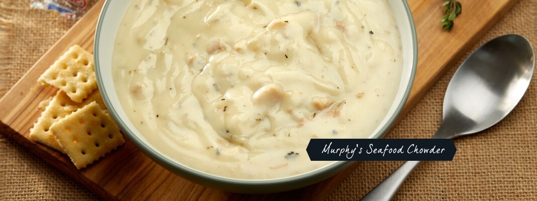 Our famous Murphy's Seafood Chowder