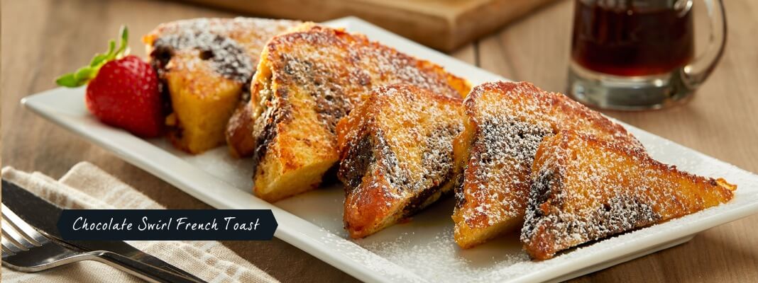 Chocolate Swirl French Toast