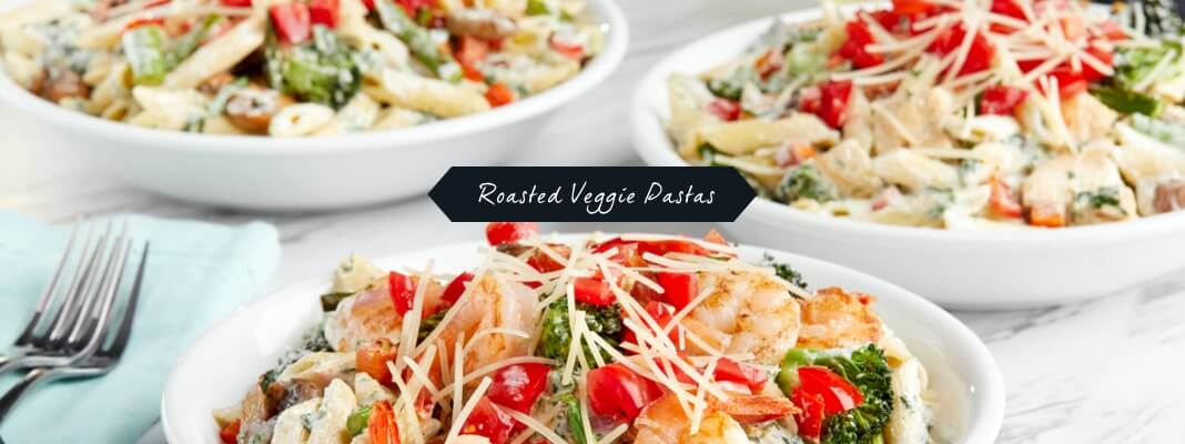 Roasted Veggie Pastas