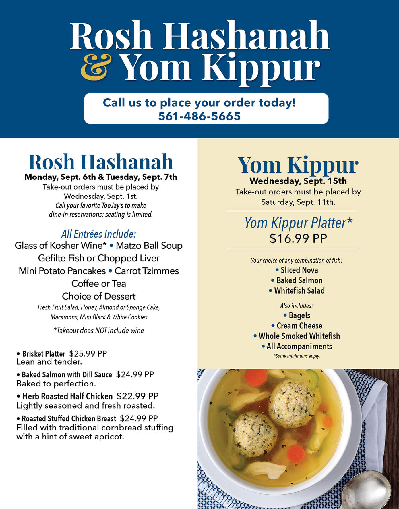 Rosh Hashana & Yam Kippur
