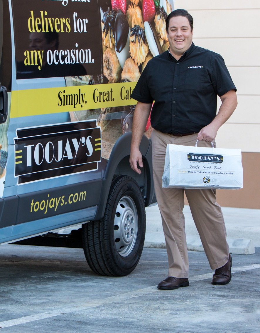 An image of TooJay's Catering Delivery