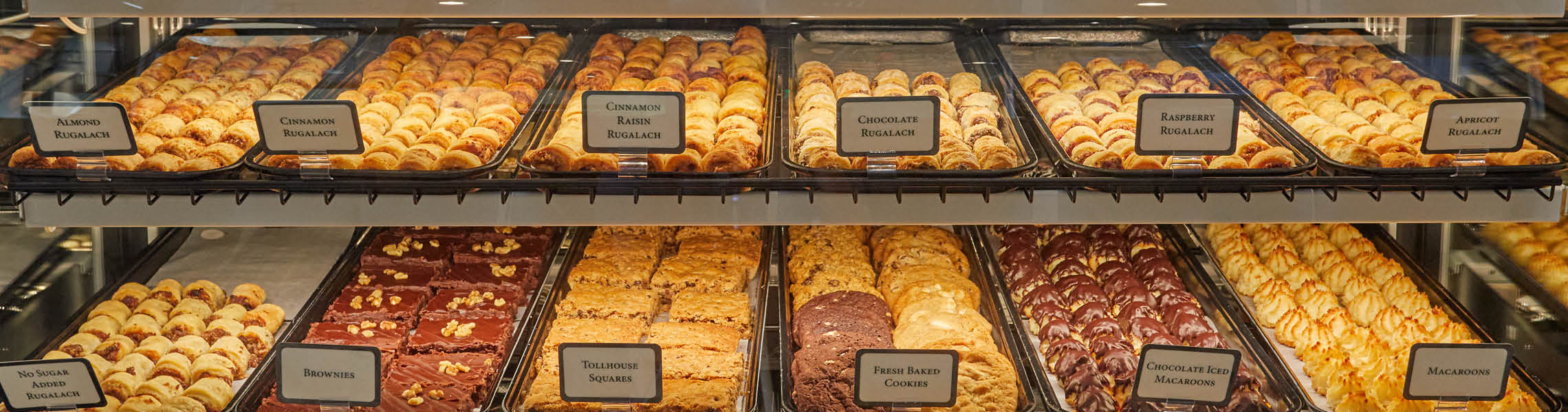 A picture of TooJay's Bakery Display