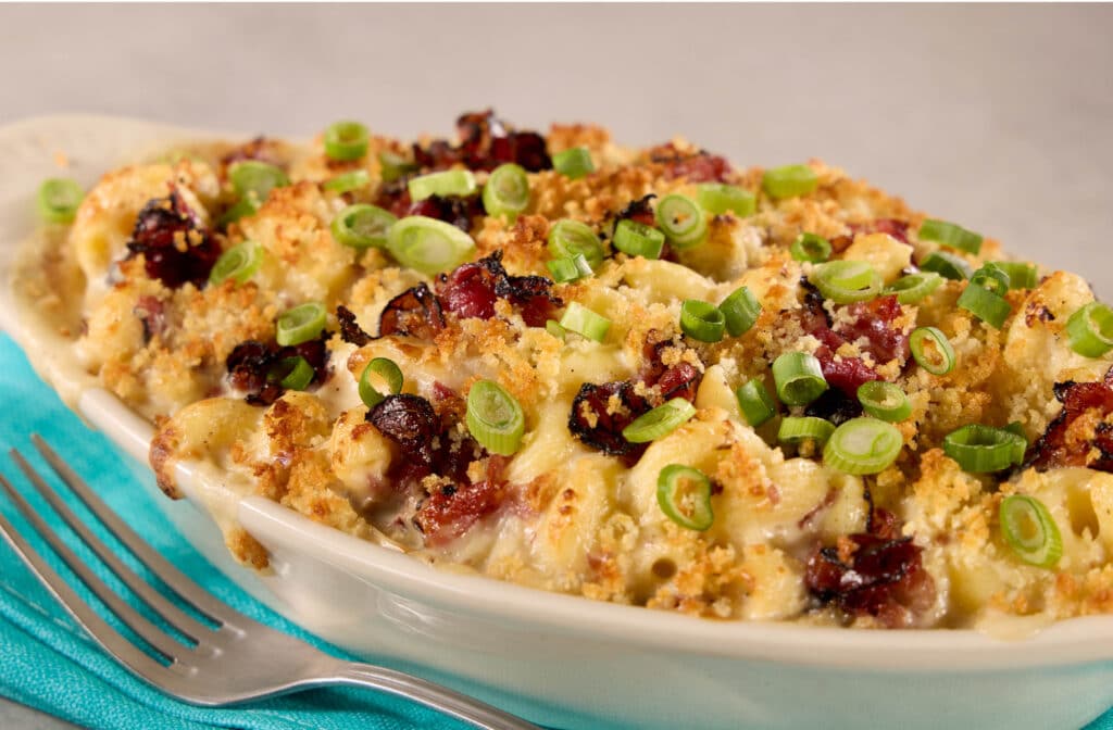 A photo of TooJay's mac & cheese