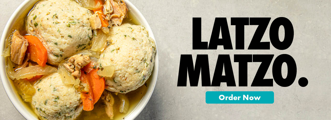 Latzo Matzo. Click to Order Now.