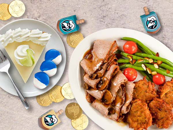 Toojay's Hannukah Food Spread