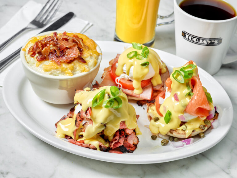 A trio of benedicts