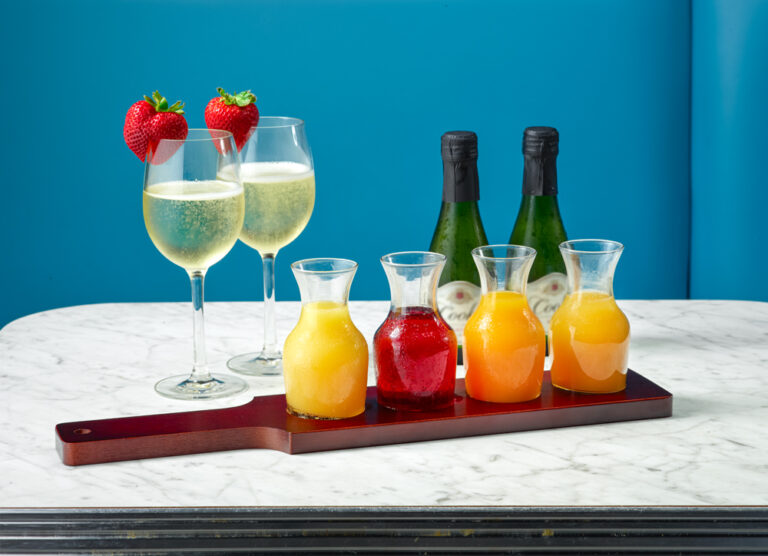A flight of mimosa